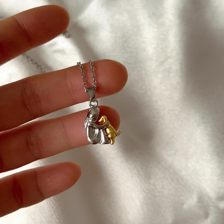 Dog Hug Pendant