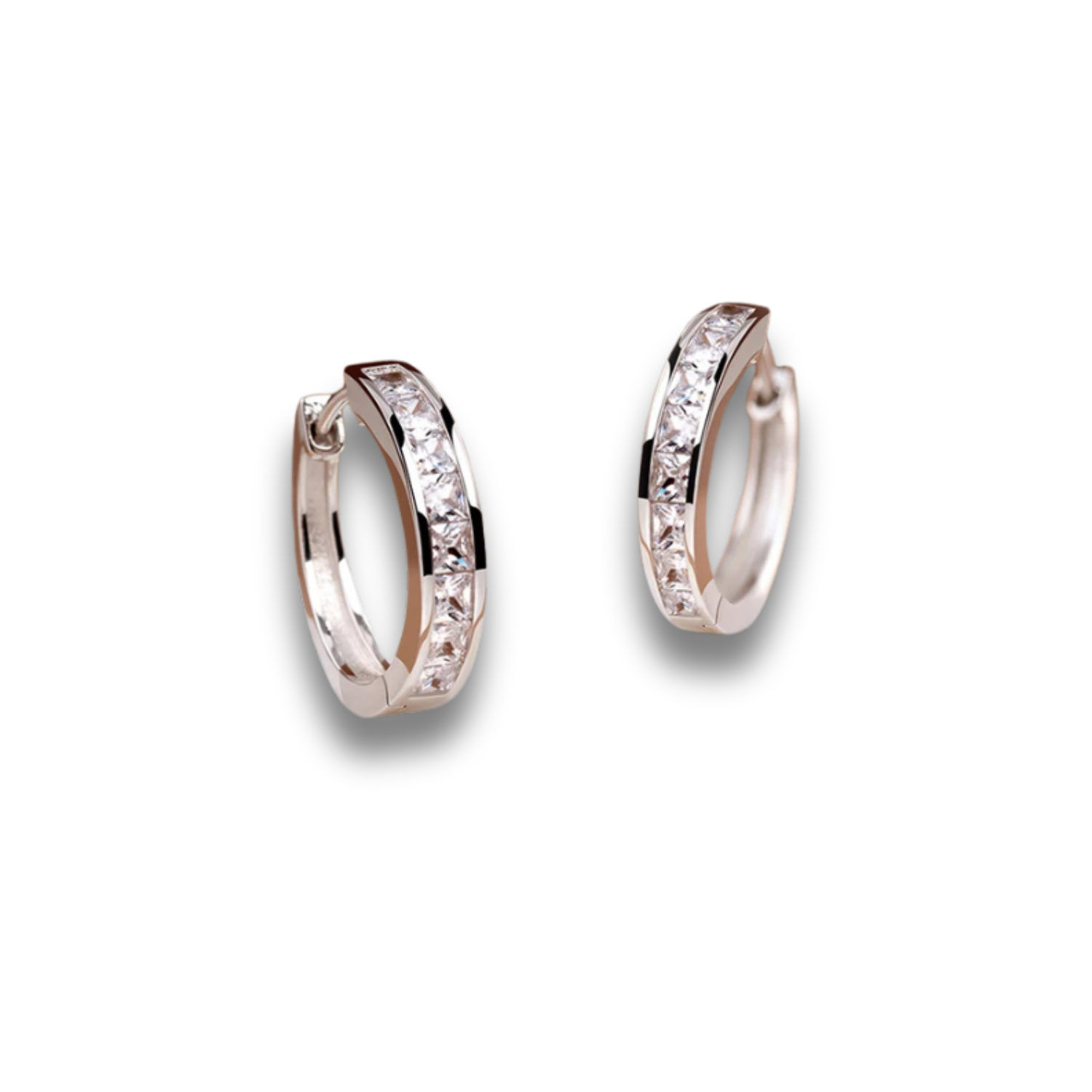 The Crimson Glow Red Zircon Finger Ring in Sterling Silver