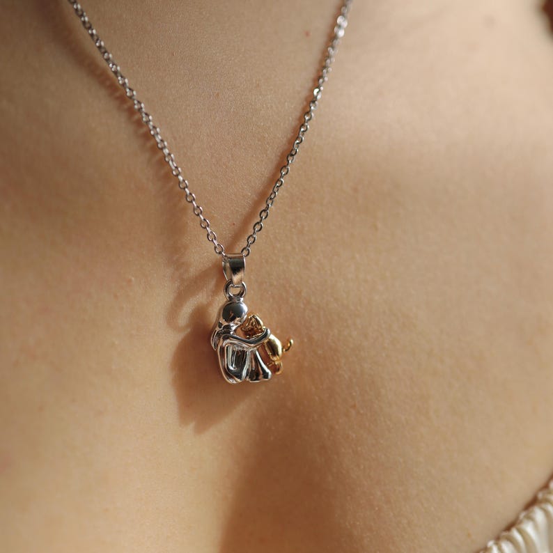 Dog Hug Pendant