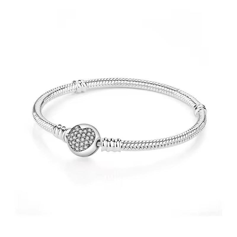 The Celestial Moments Charm Bracelet in Sterling Silver