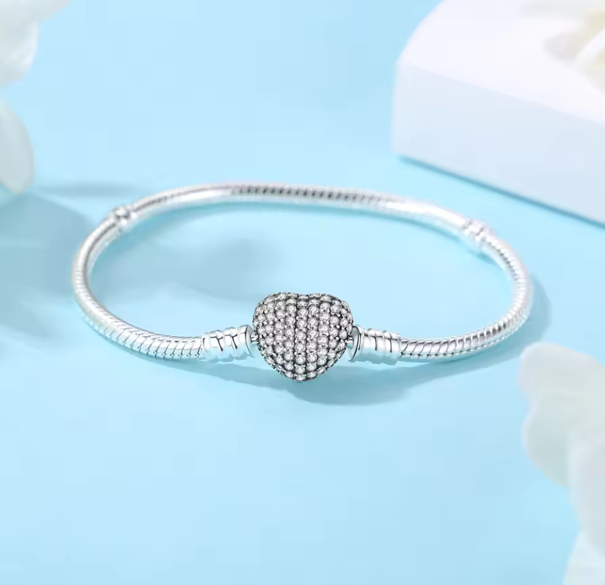 The Celestial Moments Charm Bracelet in Sterling Silver